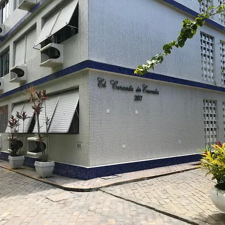 Apartamento Guaruja Enseada Caravela - Proximo Da Praia - Com Ar Condicionado E Vaga Para Carro Exterior photo