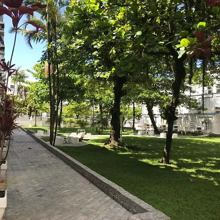 Apartamento Guaruja Enseada Caravela - Proximo Da Praia - Com Ar Condicionado E Vaga Para Carro Exterior photo
